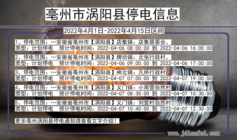 亳州最新停电通知，2017年概述及停电信息汇总